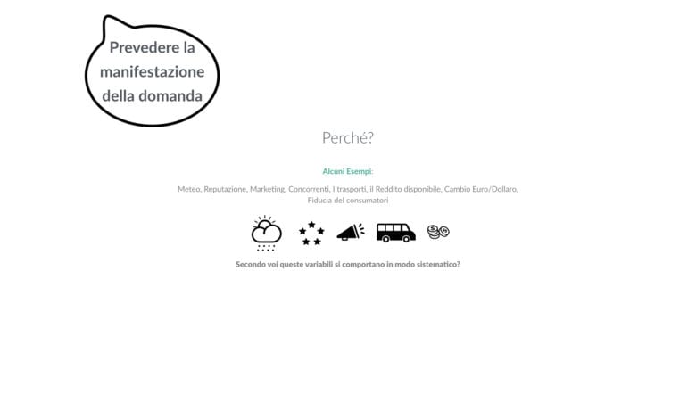 corso Revenue management online gratis - prevedere la domanda